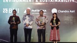 PGE raih ESG Appreciation 2025 kategori Environment & Sustainability yang diselenggarakan B-Universe di Jakarta.