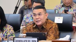 Wakil Menteri Agraria dan Tata Ruang (Wamen ATR)/Wakil Kepala Badan Pertanahan Nasional (Waka BPN), Ossy Dermawan, dalam Rapat Kerja (Raker) dan Rapat Dengar Pendapat (RDP) Tim Pengawas DPR RI terhadap Pelaksanaan Penanganan Bencana