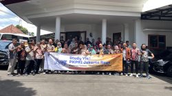 Rombongan Pusat Koperasi Pegawai Republik Indonesia (PKPRI) dalam agenda studi banding ke Koperasi Telkom Bandung. Foto: Peluang