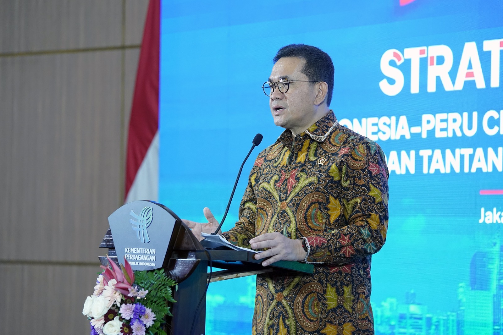 Menteri Perdagangan Budi Santoso. 