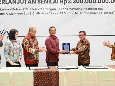 Maybank Indonesia Sediakan Sindikasi Fasilitas Syariah Berbasis Keberlanjutan untuk PLTGU PLN Batam Senilai Total Rp3,3 Triliun