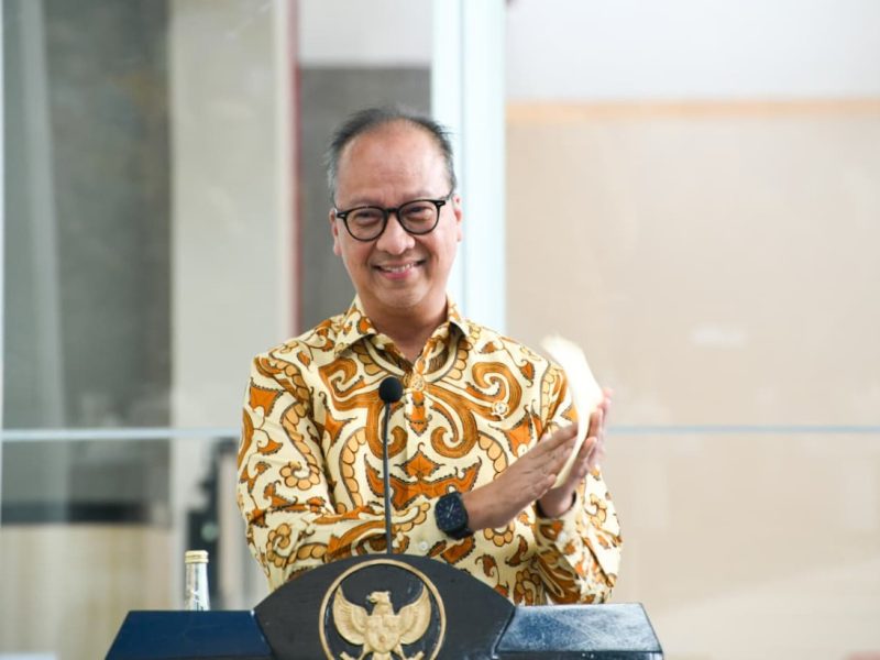 Menperin Agus Gumiwang Kartasasmita.