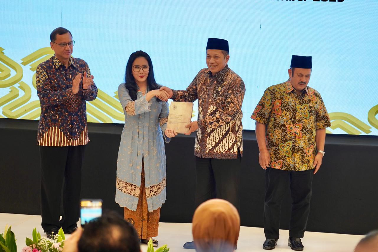 Jejak Pendiri Bangsa 1947-1969 (Perencanaan Pembangunan Berbasis Satu Data Indonesia/Koperasi Sebagai Sokoguru Perekonomian Nasional), yang merupakan kolaborasi antara Kemenkop, Bappenas, dan Arsip Nasional Republik Indonesia (ANRI), di kantor Kementerian PPN/Bappenas, Jakarta, Selasa (25/11).