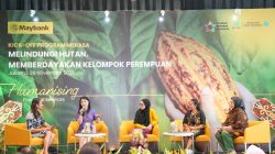 Peluncuran ‘Program pemberdayaan kelompok petani kakao perempuan di Kampung Merasa, Kabupaten Berau, Kalimantan Timur’ di Jakarta, Kamis (26/11). Foto: Gema/Peliang