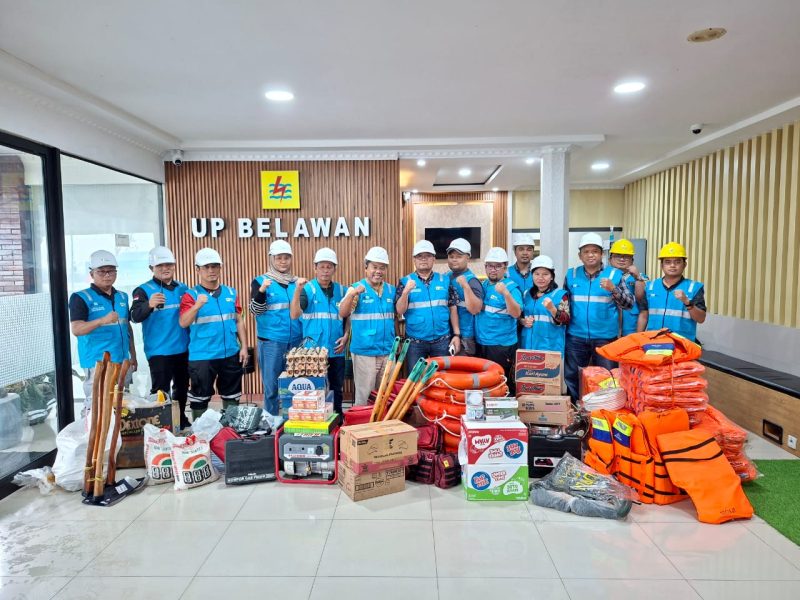 PLN NP Perkuat Respons Bencana Lewat Pengiriman Peralatan Darurat dan Komunikasi Satelit