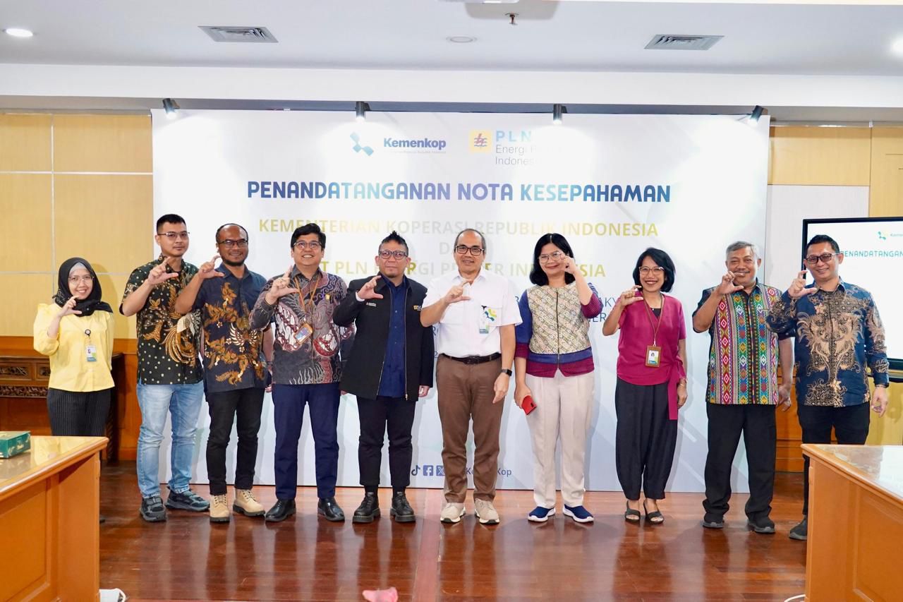 Kemenkop dan PLN EPI Jalin Kerja Sama Kembangkan Ekosistem Biomassa Berbasis Koperasi