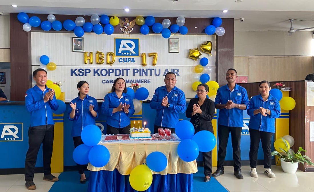 Kopdit Pintu Air Cabang Maumere: Lahirkan "Cucu" dan Capai Aset Hampir Rp400 Miliar di Usia 17 Tahun