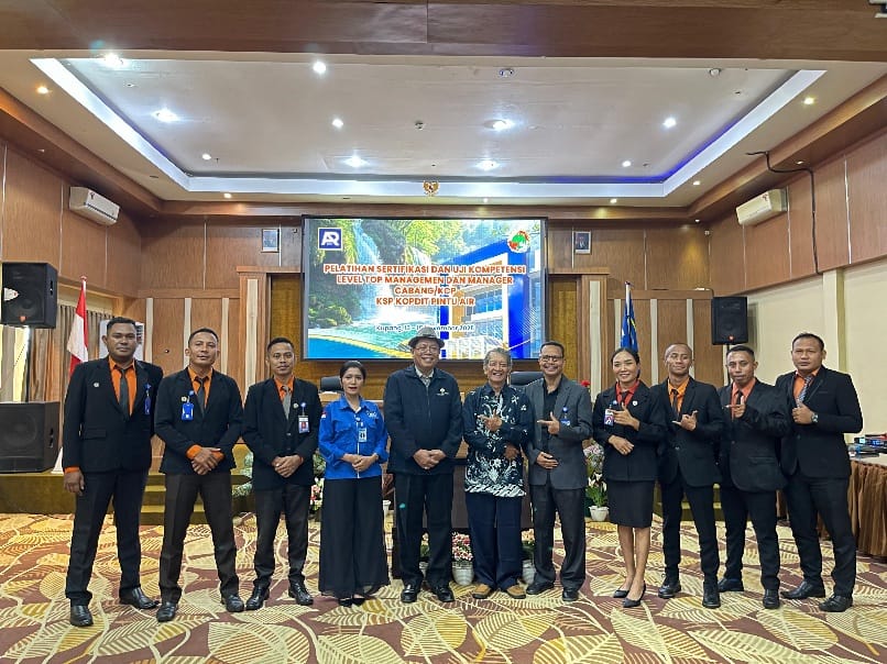 Kopdit Pintu Air Rotat Tingkatkan Profesionalisme, Gelar Sertifikasi dan Uji Kompetensi Pengelola