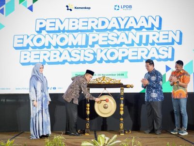 LPDB Akselerasi Pertumbuhan Ekonomi Syariah Berbasis Koperasi Pondok Pesantren