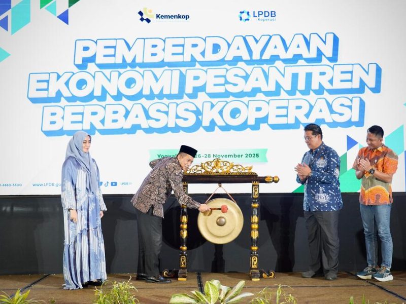 LPDB Akselerasi Pertumbuhan Ekonomi Syariah Berbasis Koperasi Pondok Pesantren