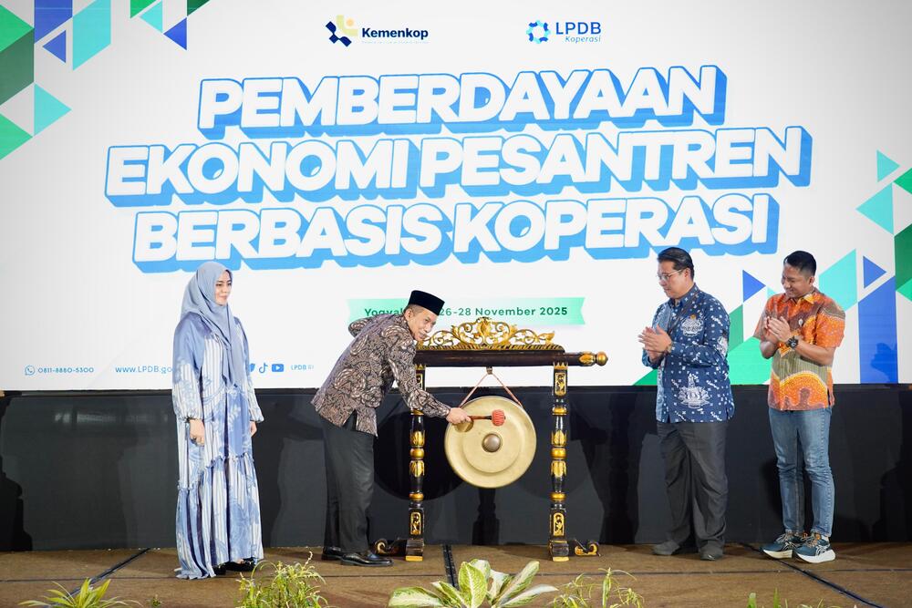 LPDB Akselerasi Pertumbuhan Ekonomi Syariah Berbasis Koperasi Pondok Pesantren