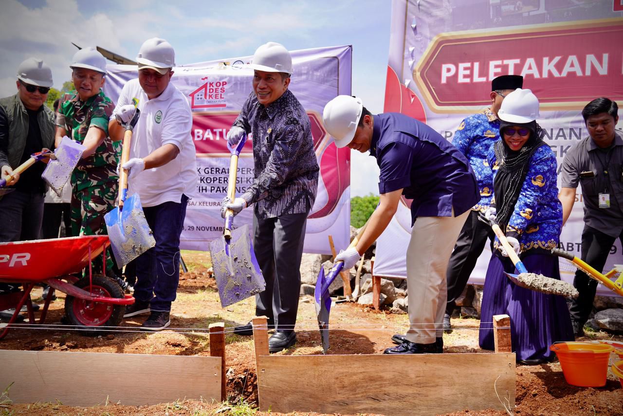 Koperasi Merah Putih Pakansari Resmi Dibangun: Proyek Percontohan Koperasi Modern