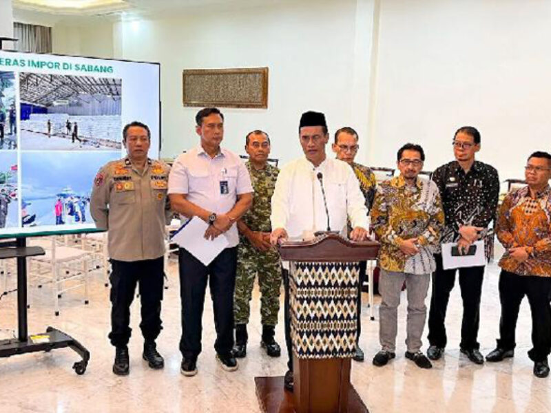 Beras Ilegal di Sabang & Batam