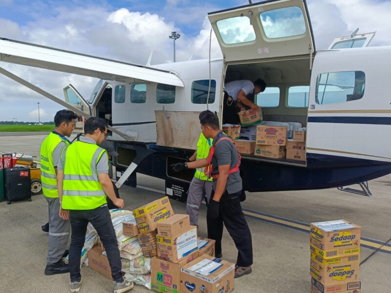 Bantuan PLN NP untuk korban bencana banjir di Aceh, Sumatera Utara dan Sumatera Barat.