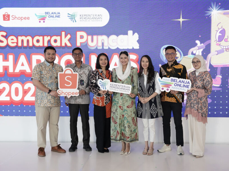 Wamendag Roro saat menghadiri Semarak Puncak Harbolnas 2025.