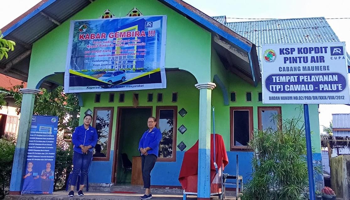 Kopdit Pintu Air Cabang Maumere resmi membuka Tempat Pelayanan (TP) di Pulau Palue, Kabupaten Sikka.