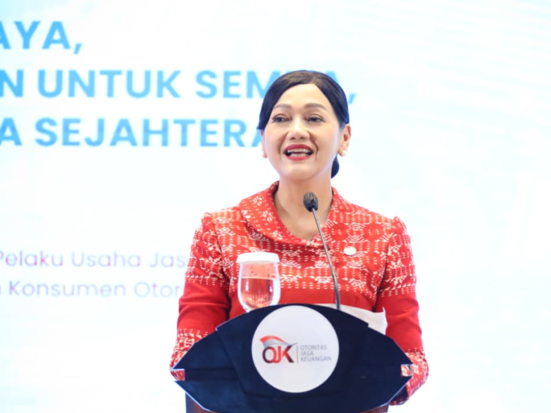 Ketua Dewan Komisioner OJK Friderica Widyasari Dewi. 