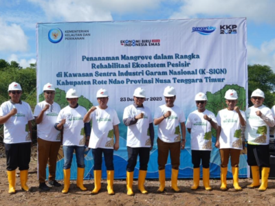 KKP Rehabilitasi Mangrove di Rote Ndao Dukung Sentra Industri Garam Nasional