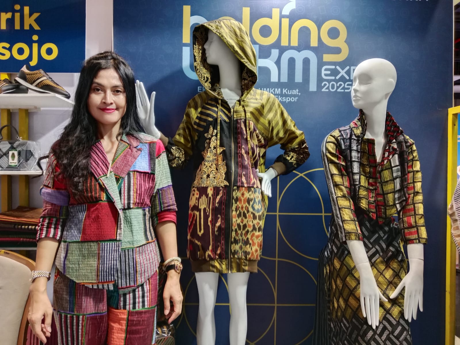 Maharani Setiawan, generasi ketiga Tenun Lurik Prasojo. Foto: Ratih