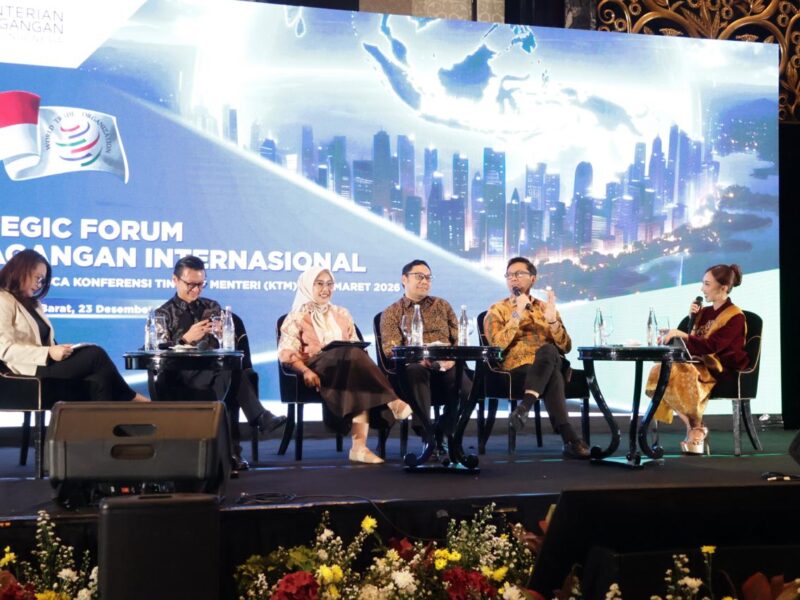 Strategic Forum Perdagangan Internasional: Masa Depan WTO Pasca-KTM ke-14 Maret 2026 yang digelar secara virtual.