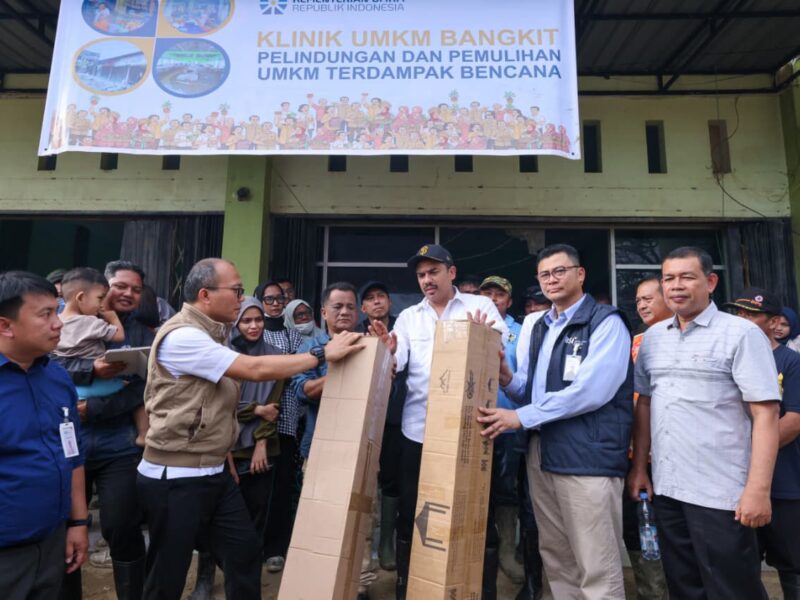 Menteri UMKM Luncurkan Klinik UMKM Bangkit untuk Percepat Pemulihan Usaha Terdampak Bencana di Aceh dan Sumatra