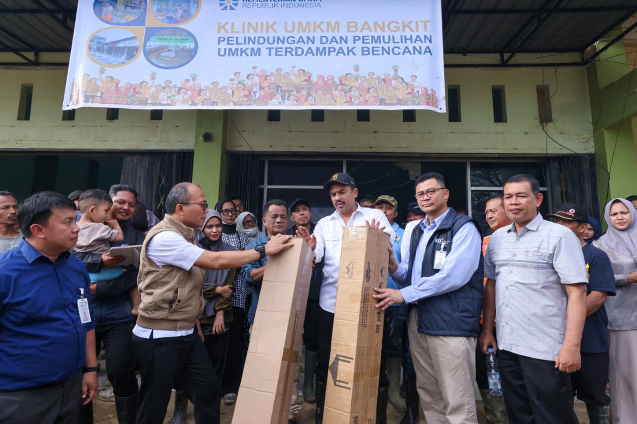 Menteri UMKM Luncurkan Klinik UMKM Bangkit untuk Percepat Pemulihan Usaha Terdampak Bencana di Aceh dan Sumatra