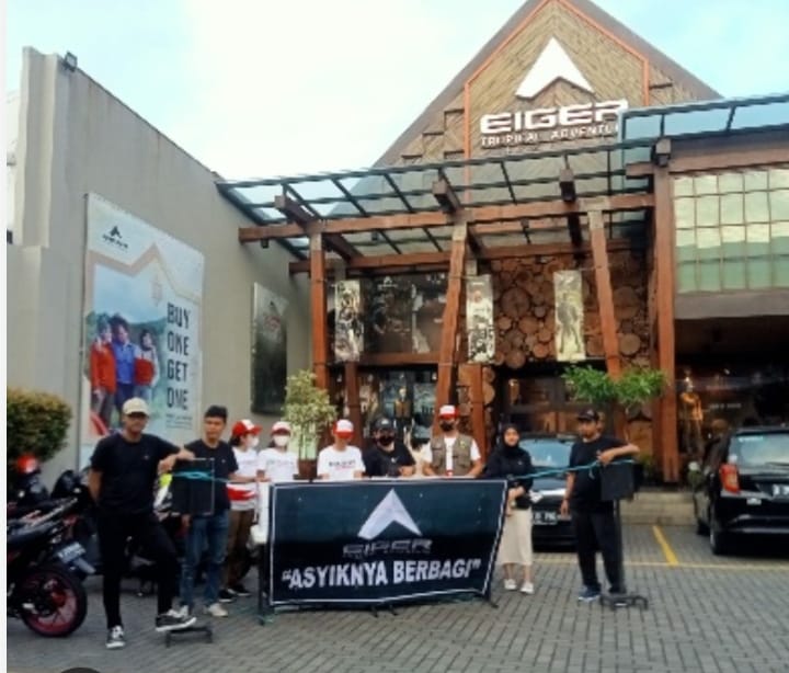 Program Eiger Share Kirim Bantuan 5 Ton Pakaian Baru untuk Penyintas Aceh-Sumatra