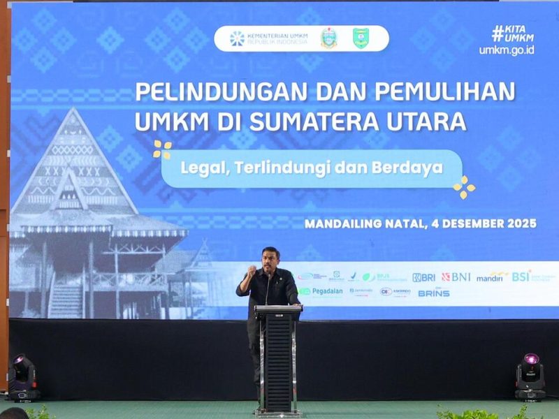 KemenUMKM Gelar Layanan Pelindungan dan Pemulihan bagi UMKM di Mandailing Natal