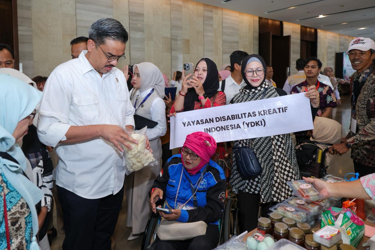 Menteri UMKM Maman Ajak Penyandang Disabilitas Kembangkan Usaha Mandiri