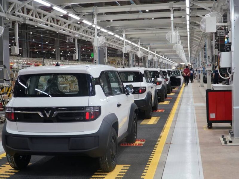 Pabrik Vinfast Resmi Beroperasi di Indonesia