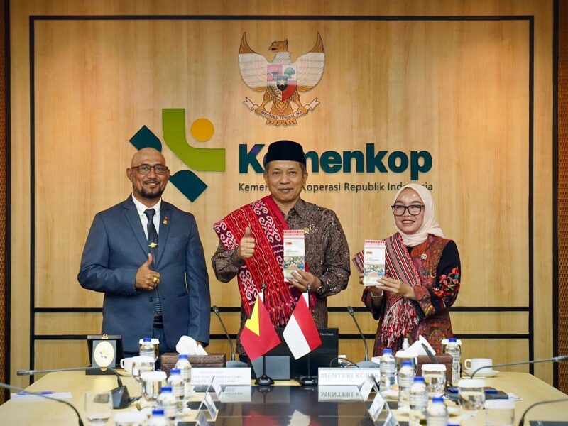 Indonesia–Timor Leste Perkuat Kerja Sama Koperasi: Menkop Ferry Desak Revisi MoU dan Aksi Nyata