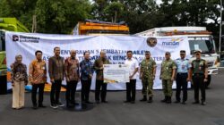 Bank Mandiri berkolaborasi dengan Kementerian Pertahanan Republik Indonesia (Kemenhan) dalam pembangunan lima jembatan bertipe bailey guna membantu pemulihan konektivitas wilayah yang terisolir akibat bencana banjir dan tanah longsor Sumatra. Foto: Ist