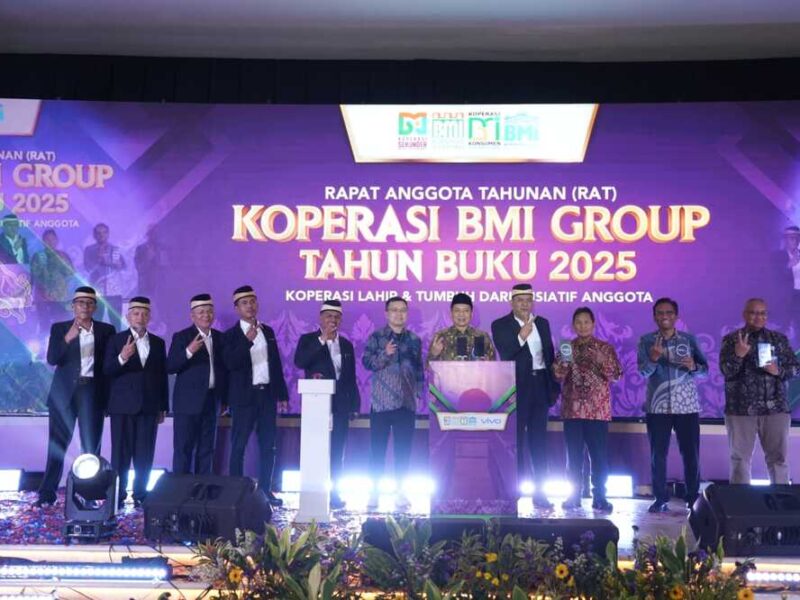RAT 2025 Koperasi BMI Group Jadi Ajang Apresiasi Mitra, Anggota, dan Karyawan Berprestasi
