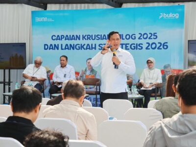 BULOG Perkuat Peran Stabilisasi Pangan: Serapan Beras Tertinggi 2025, Target Ambisius di 2026