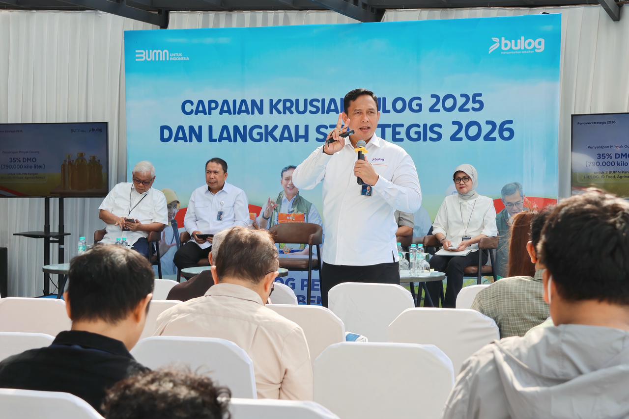 BULOG Perkuat Peran Stabilisasi Pangan: Serapan Beras Tertinggi 2025, Target Ambisius di 2026