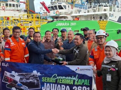 Jawara 2601 Mulai Berlayar, Armada Baru PHE OSES Perkuat Operasi Lepas Pantai