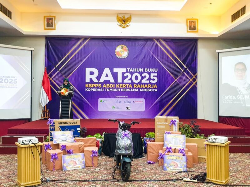 Ketua KSPPS Abdi Kerta Raharja Farida. Foto: Gema/Peluang