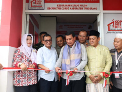 Resmikan Koperasi Merah Putih Curug Kulon, Bupati Tangerang Tegaskan Peran Gotong Royong