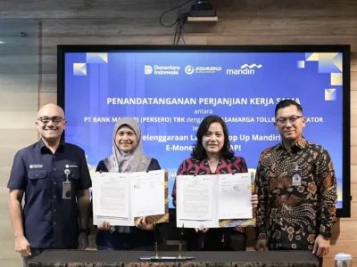 JMTO dan Bank Mandiri Resmi Integrasikan Top Up Mandiri E-Money di Aplikasi Travoy