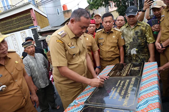 Wali Kota Bekasi Resmikan Jembatan Baru Jalan Pintu Air, Perkuat Akses dan Ruang Publik Warga