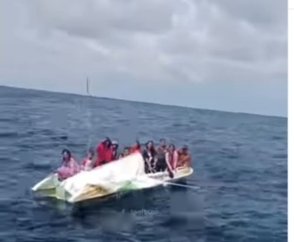 13 Hari Terombang-ambing di Selat Makassar, 15 Warga Filipina Diselamatkan Nelayan Buol