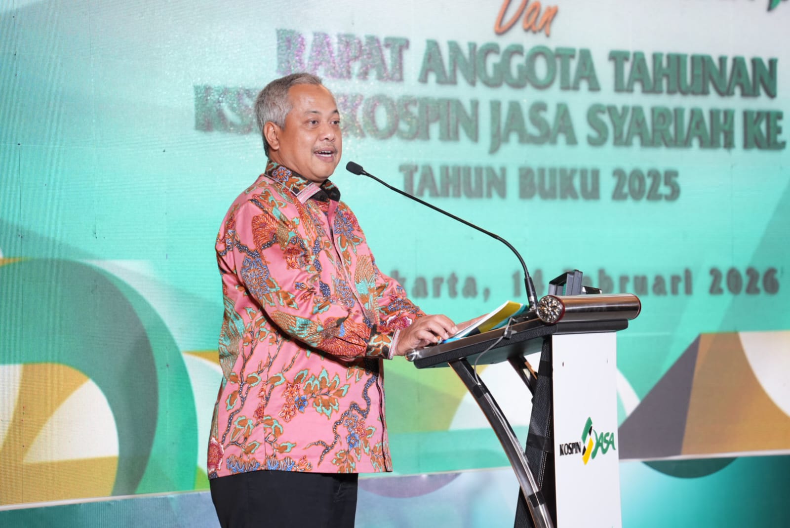 Ketua Umum Kospin Jasa Andy Arslan Djunaid. Foto: Gema/Peluang