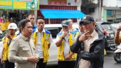 Menteri Pekerjaan Umum, Dody Hanggodo, turun langsung meninjau kondisi pasar legendaris yang berdiri sejak 1973 itu pada Minggu (22/2/2026).