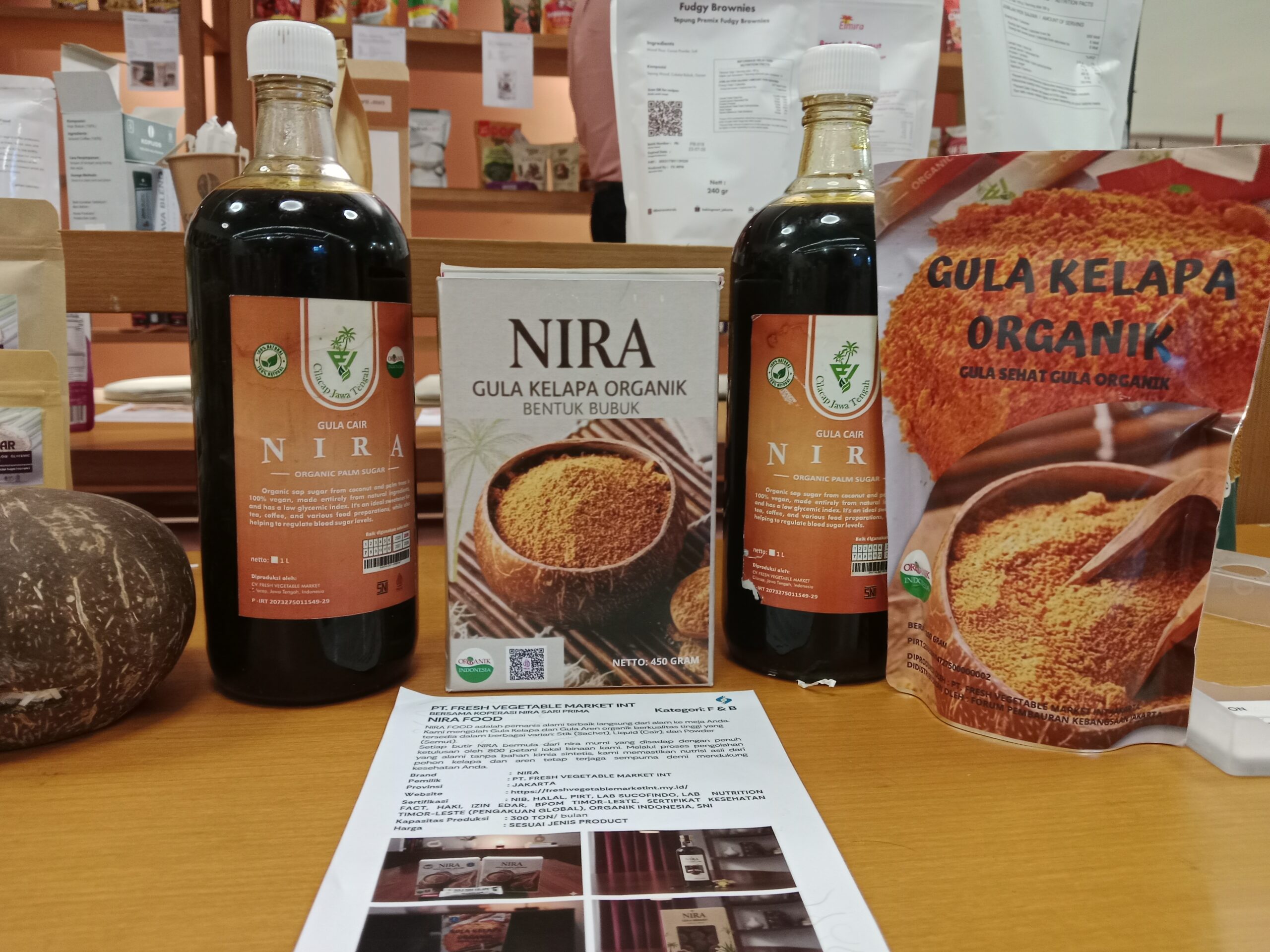 Produk Nira. Foto: Ratih/Peluang