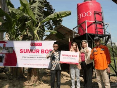 Dukung Pemulihan Pascabanjir, METOO Hadirkan Sumur Bor untuk Warga Aceh Utara