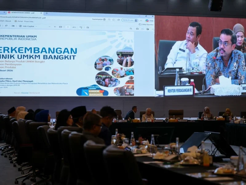 UMKM Bangkit Pascabencana Sumatra, Transaksi Naik 27,5 Persen Berkat Klinik UMKM dan Relaksasi KUR