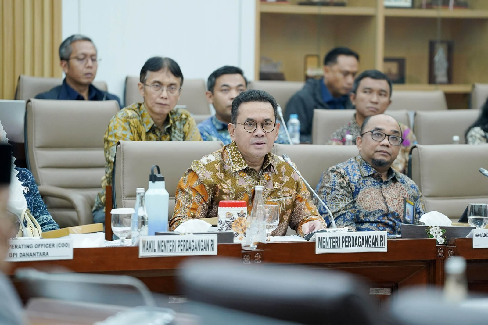 Menteri Perdagangan Budi Santoso.