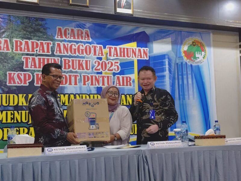 Kopdit Pintu Air Gandeng Nazava, Sediakan Alat Penyaring Air Minum bagi Anggota dan Masyarakat