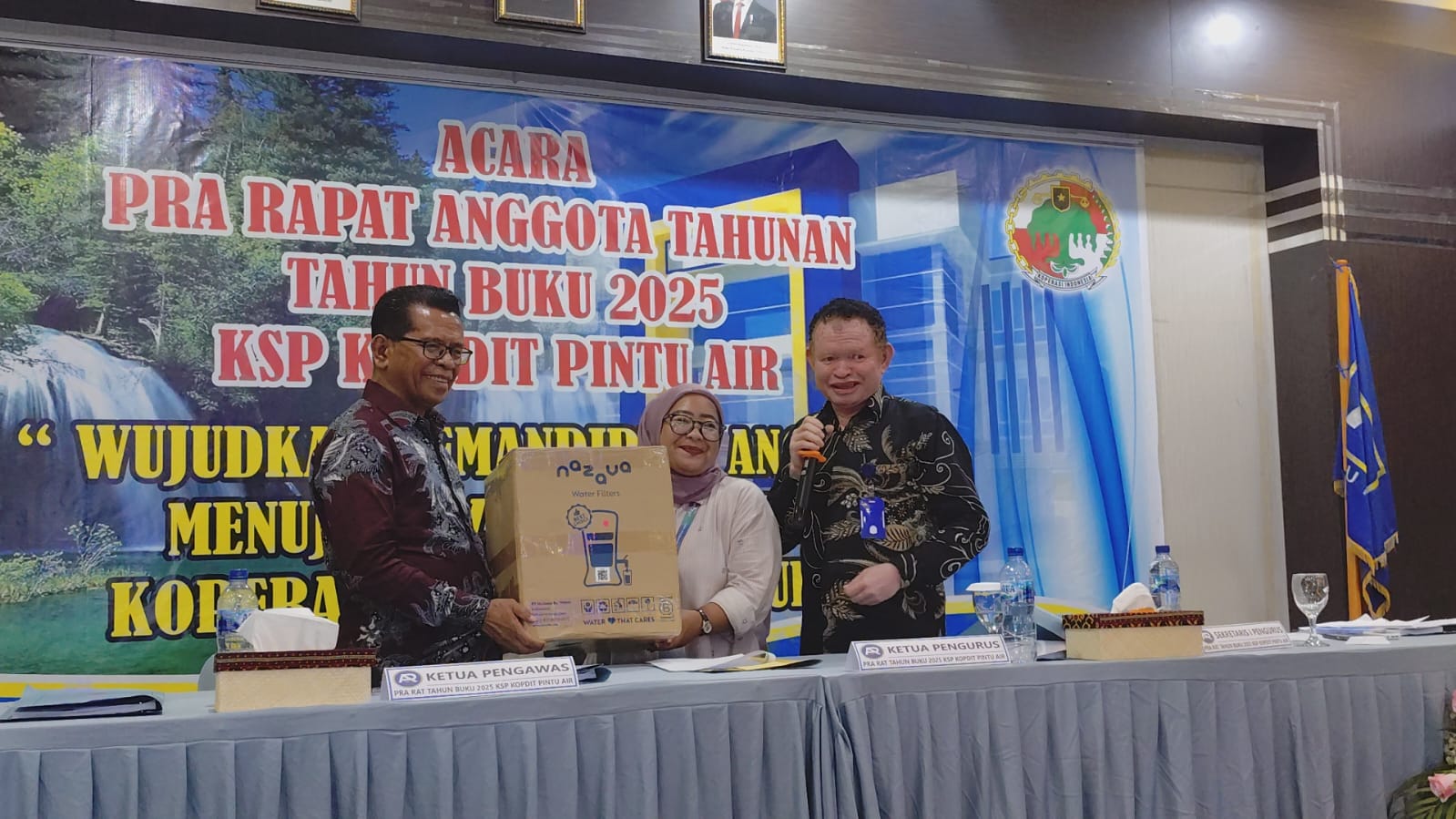 Kopdit Pintu Air Gandeng Nazava, Sediakan Alat Penyaring Air Minum bagi Anggota dan Masyarakat