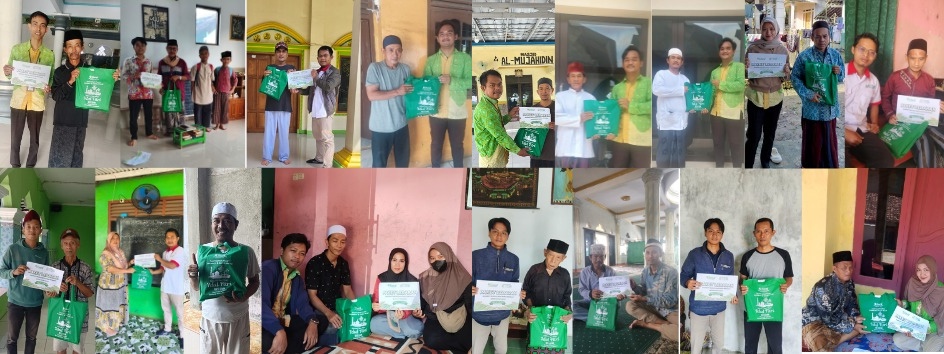 Koperasi BMI Group Tebar Berkah Lebaran, 600 Marbot dan Guru Ngaji Terima Paket Senilai Rp120 Juta